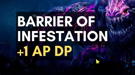 Elvia Kzarka: Barrier of Infestation +1 AP DP, +20 HP .
